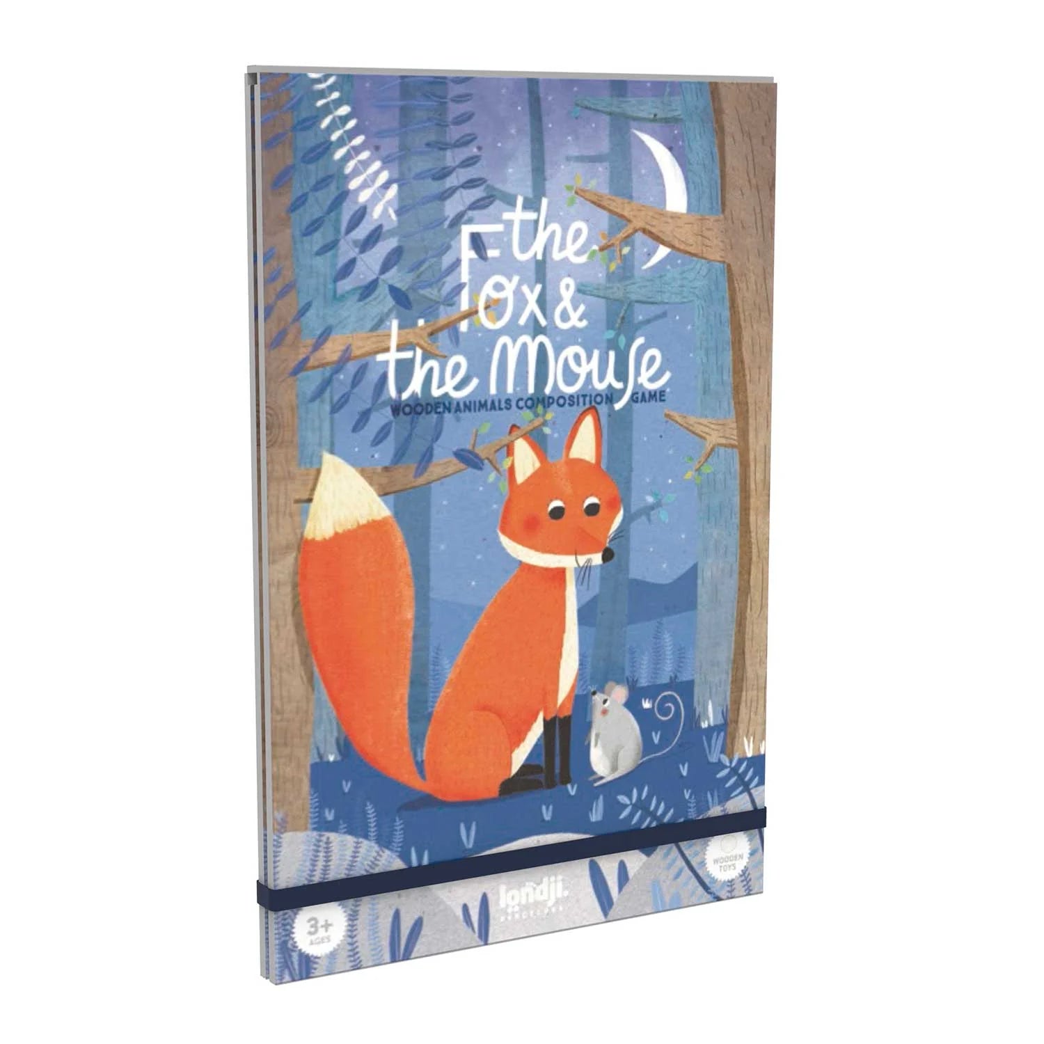 The Fox & The Mouse Wooden Shape Set