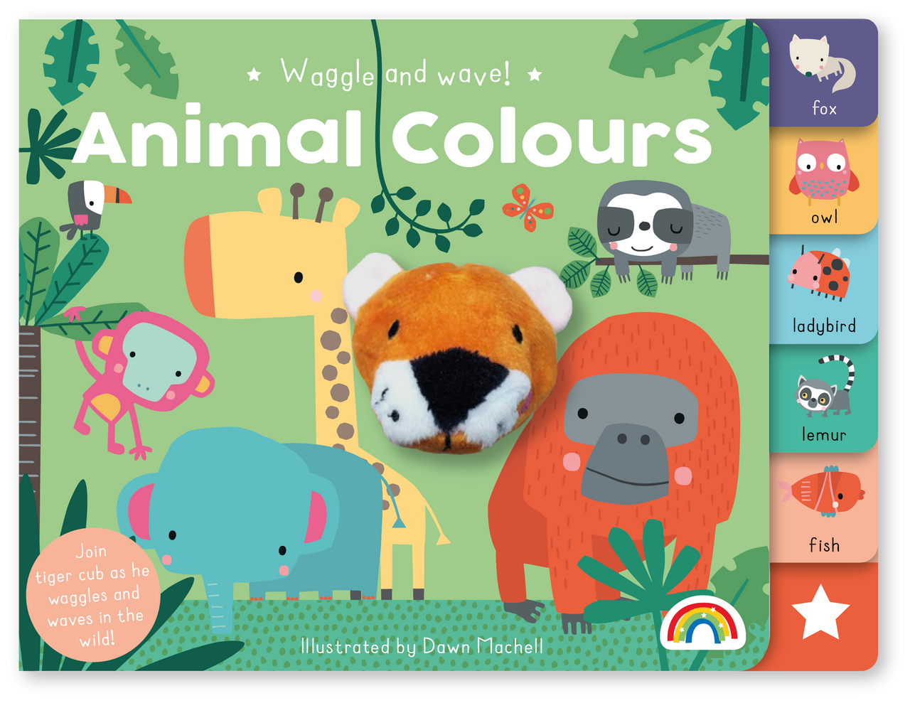 Waggle & Wave - Animal Colours