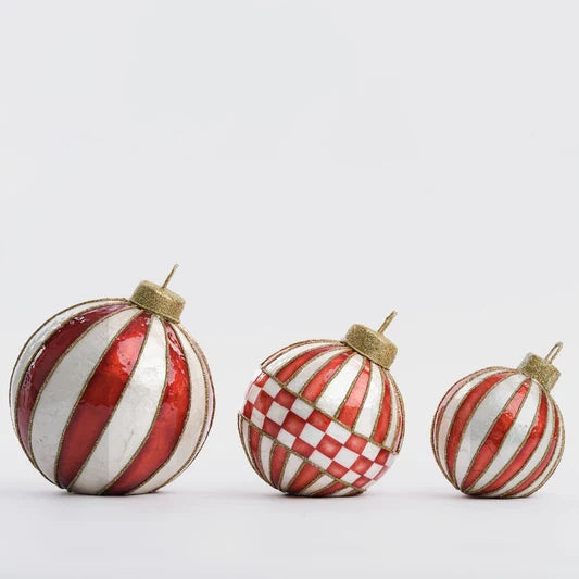 Capiz Bauble Trio