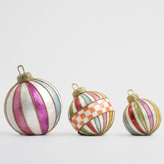 Capiz Bauble Trio