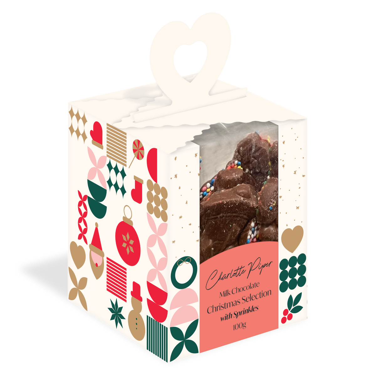 Charlotte Piper Xmas Box Milk Chocolate Selection