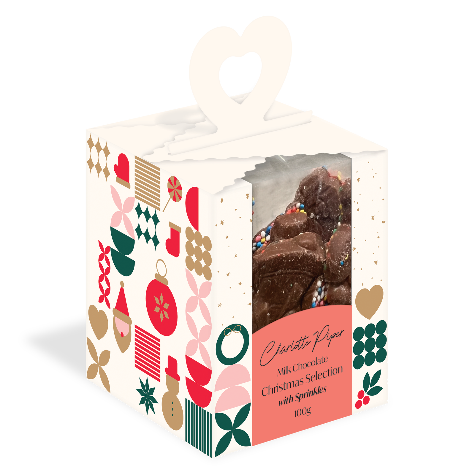 Charlotte Piper Xmas Box Milk Chocolate Selection