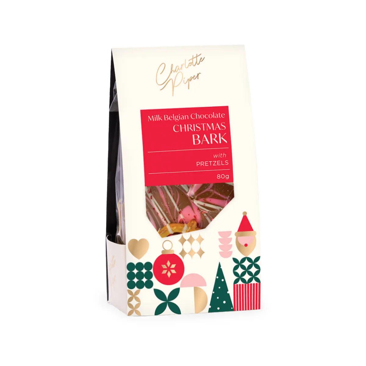 Charlotte Piper Milk Chocolate Christmas Bark