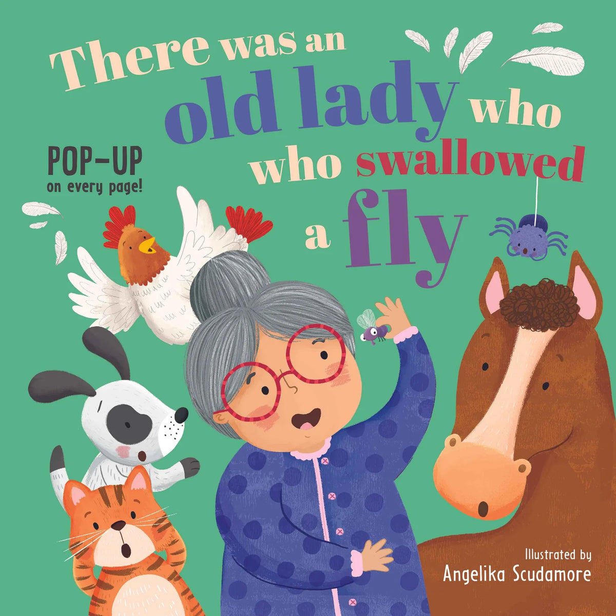 Pop Up Book - There Was an Old Lady Who Swallowed a Fly!