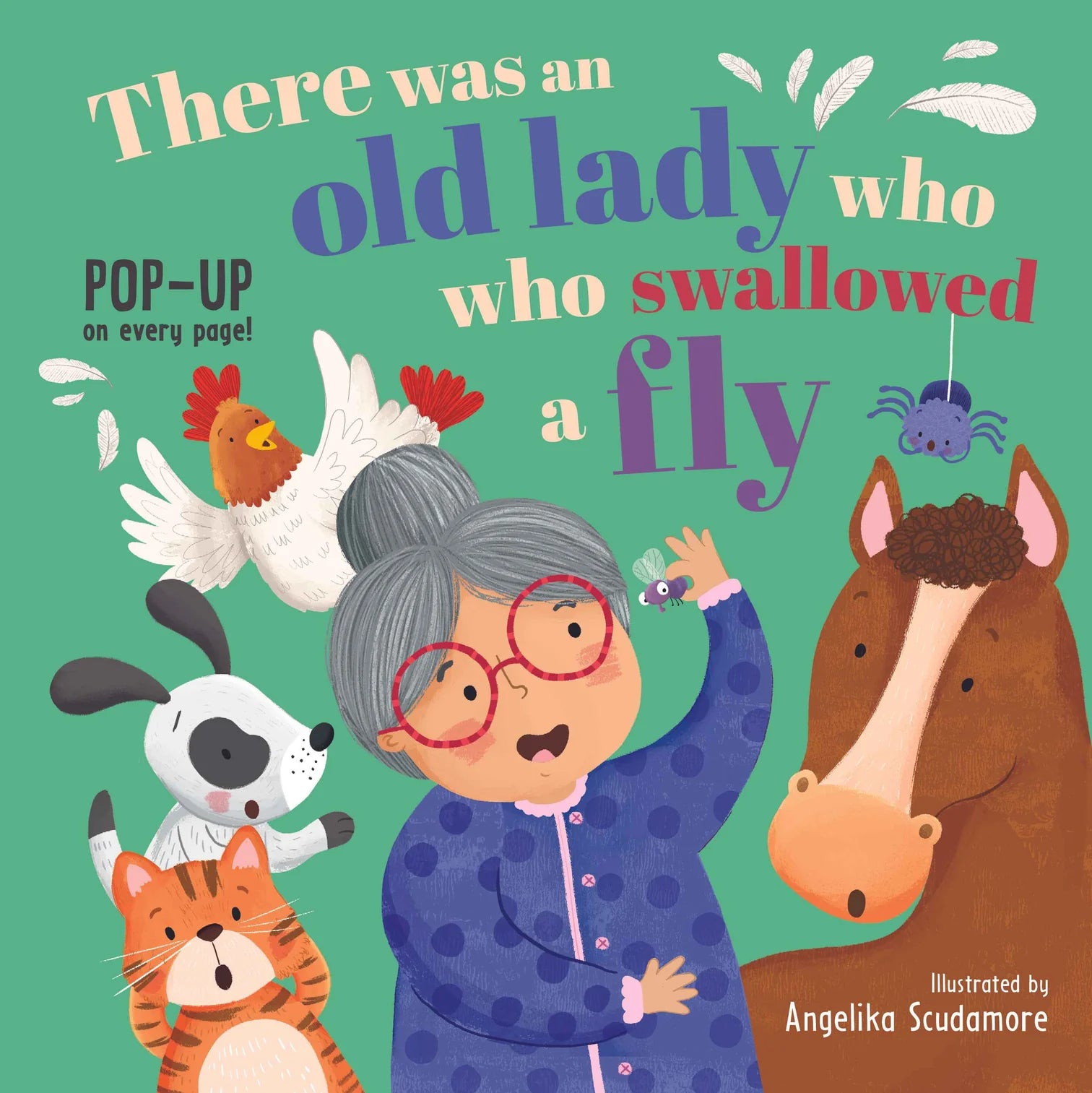Pop Up Book - There Was an Old Lady Who Swallowed a Fly!