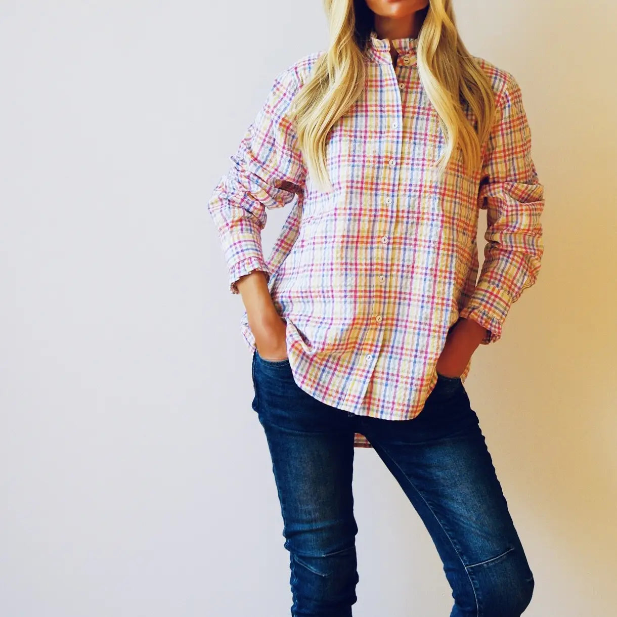 Maple Shirt - Multi Check Gingham