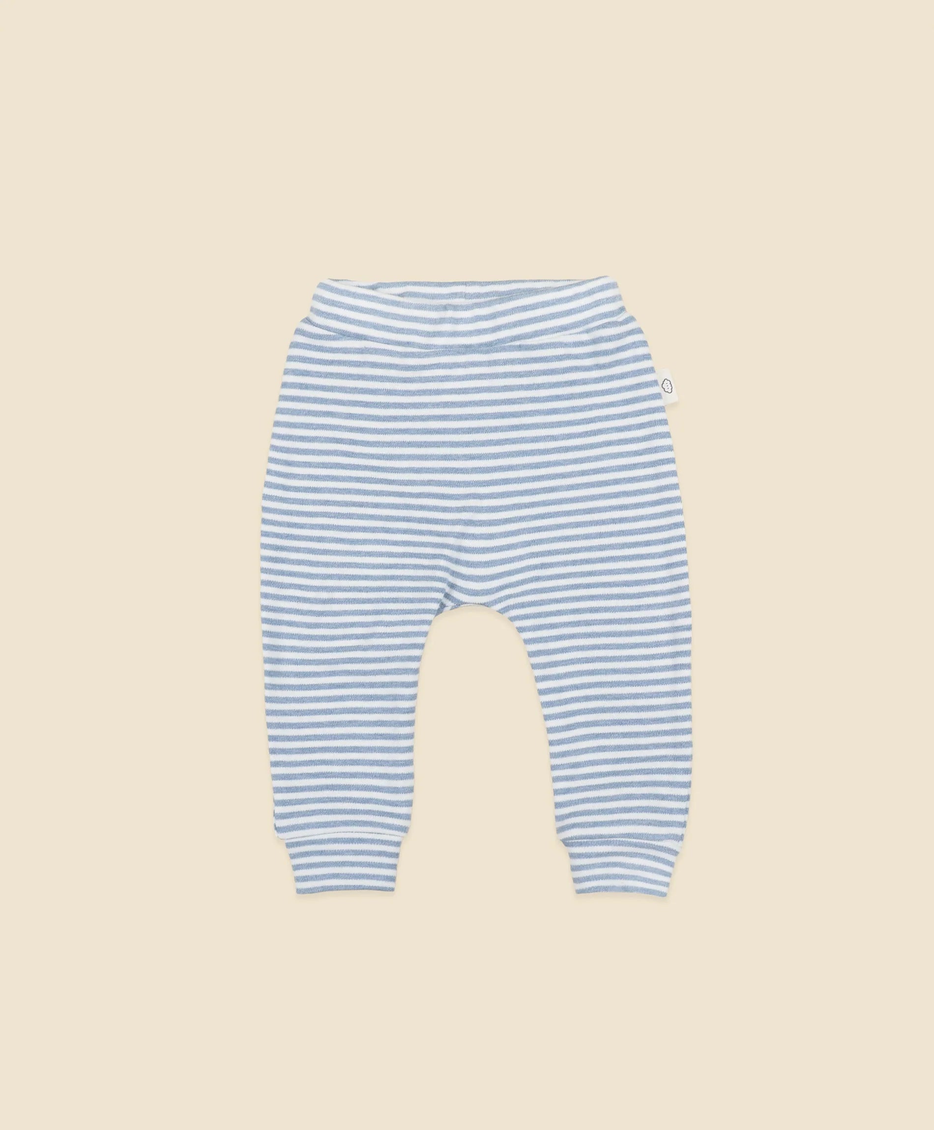 Baby Leggings - Blue Stripes