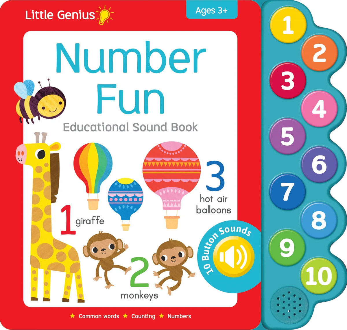 10- Button Sound Book - Little Genius - Counting