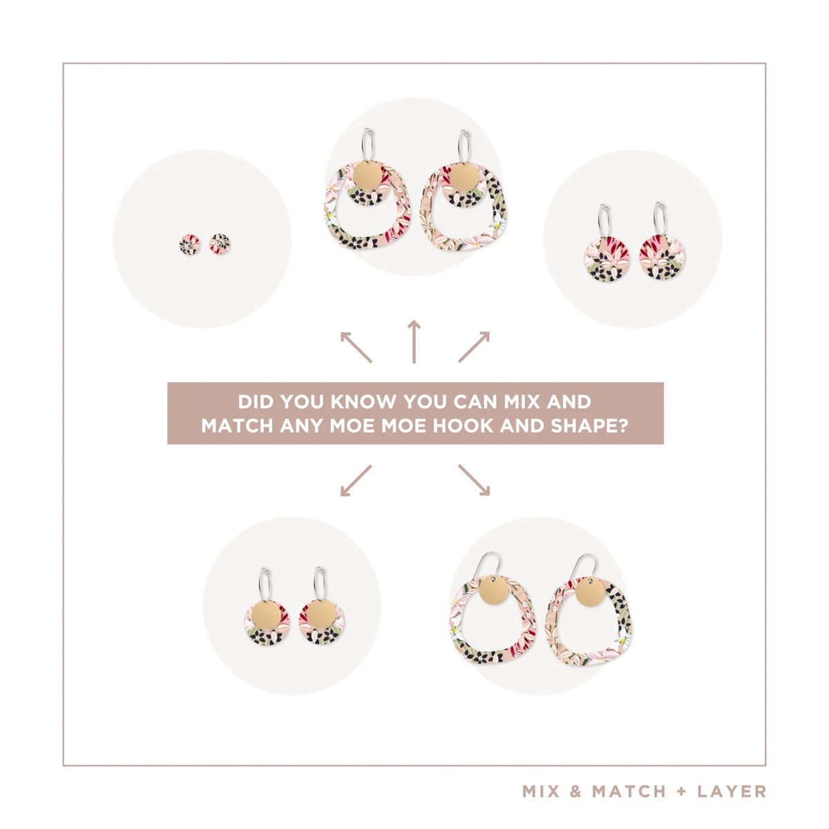 Alex Mason Wild Child Circle Party Pack Earring