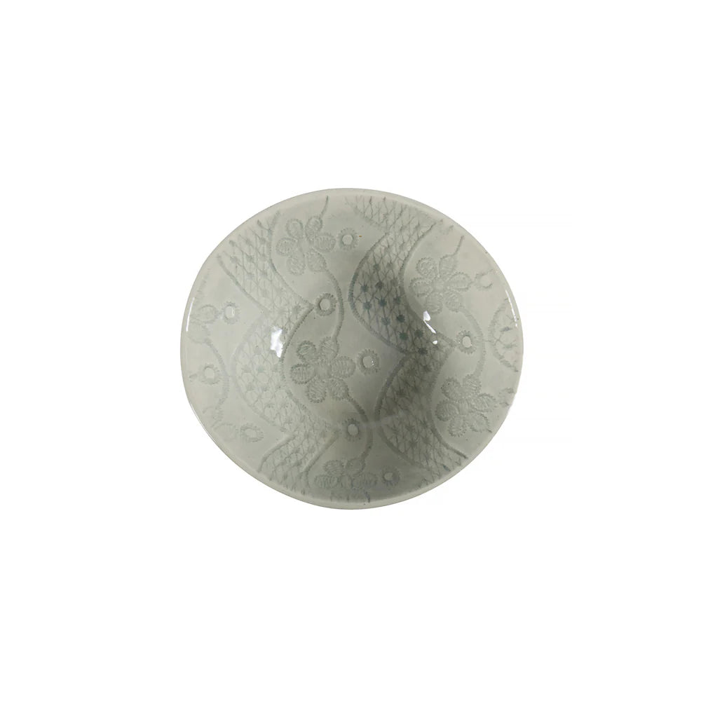 Wonki Ware - Ramekin Duck Egg Lace