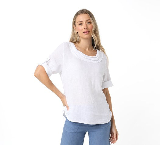 Poppy Top - White