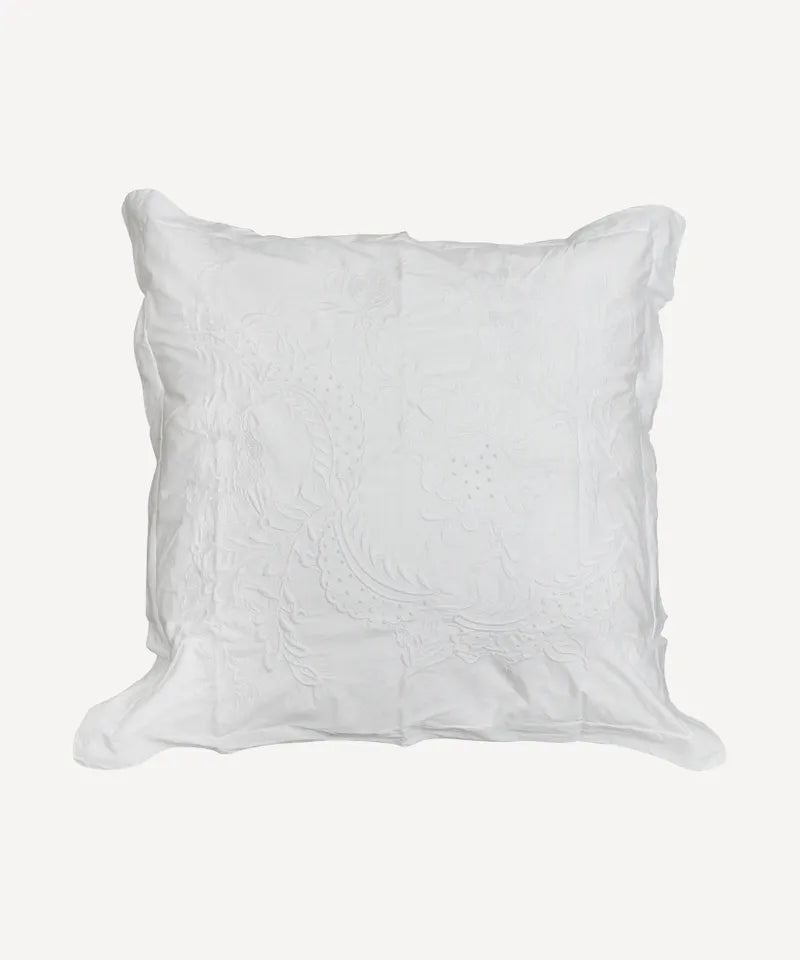 Embelli Euro Pillow Cases White (2PC)