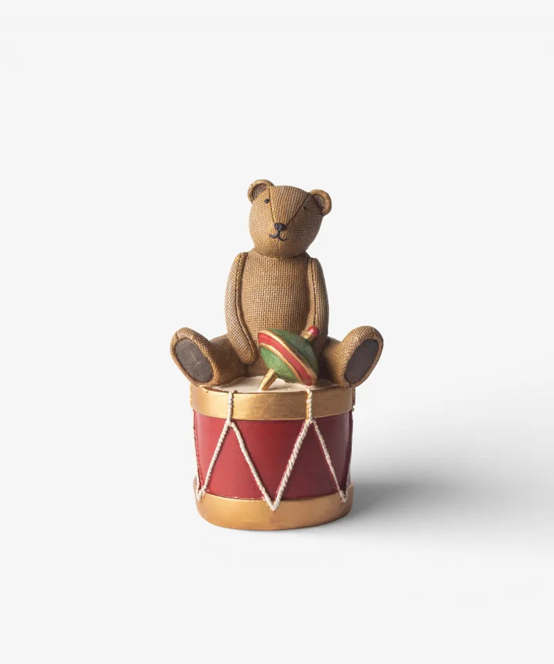Bear on Drum