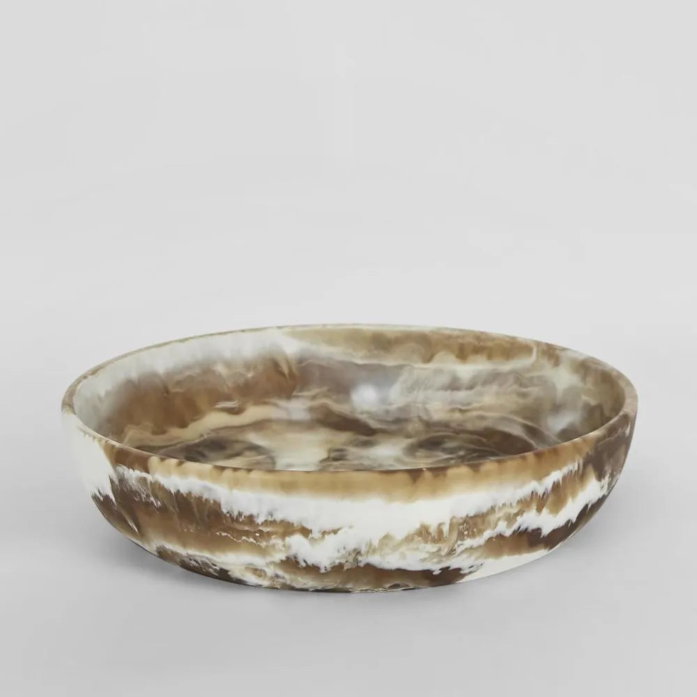 Halo Swirl Resin Bowl