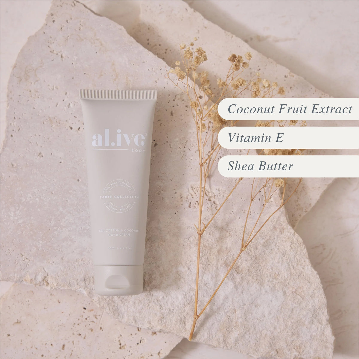 al.ive body - Hand Cream - Sea Cotton & Coconut