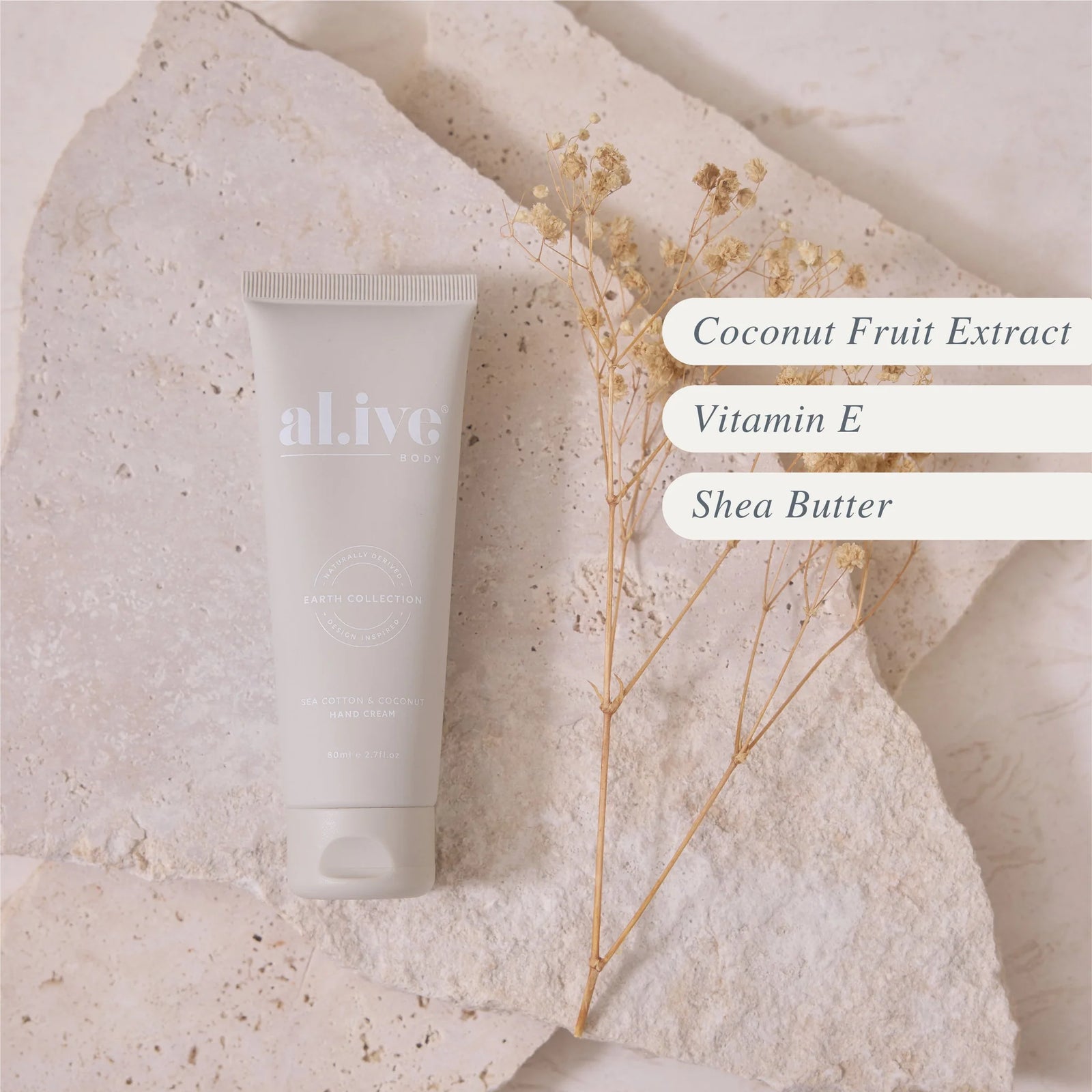 al.ive body - Hand Cream - Sea Cotton & Coconut