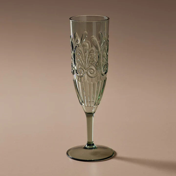 Mill &amp; Hide - Indigo Love - Flemington Champagne Flute - Acrylic