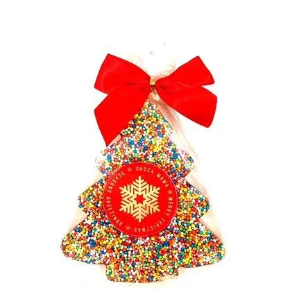 Milk Chocolate Christmas Freckled Tree - 100g