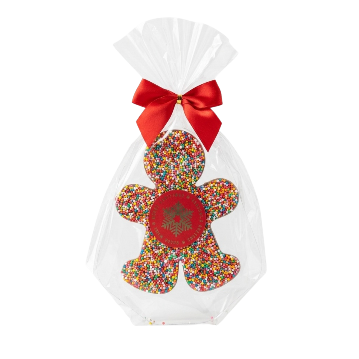 Milk Chocolate Christmas Freckled Snow Man - 100g