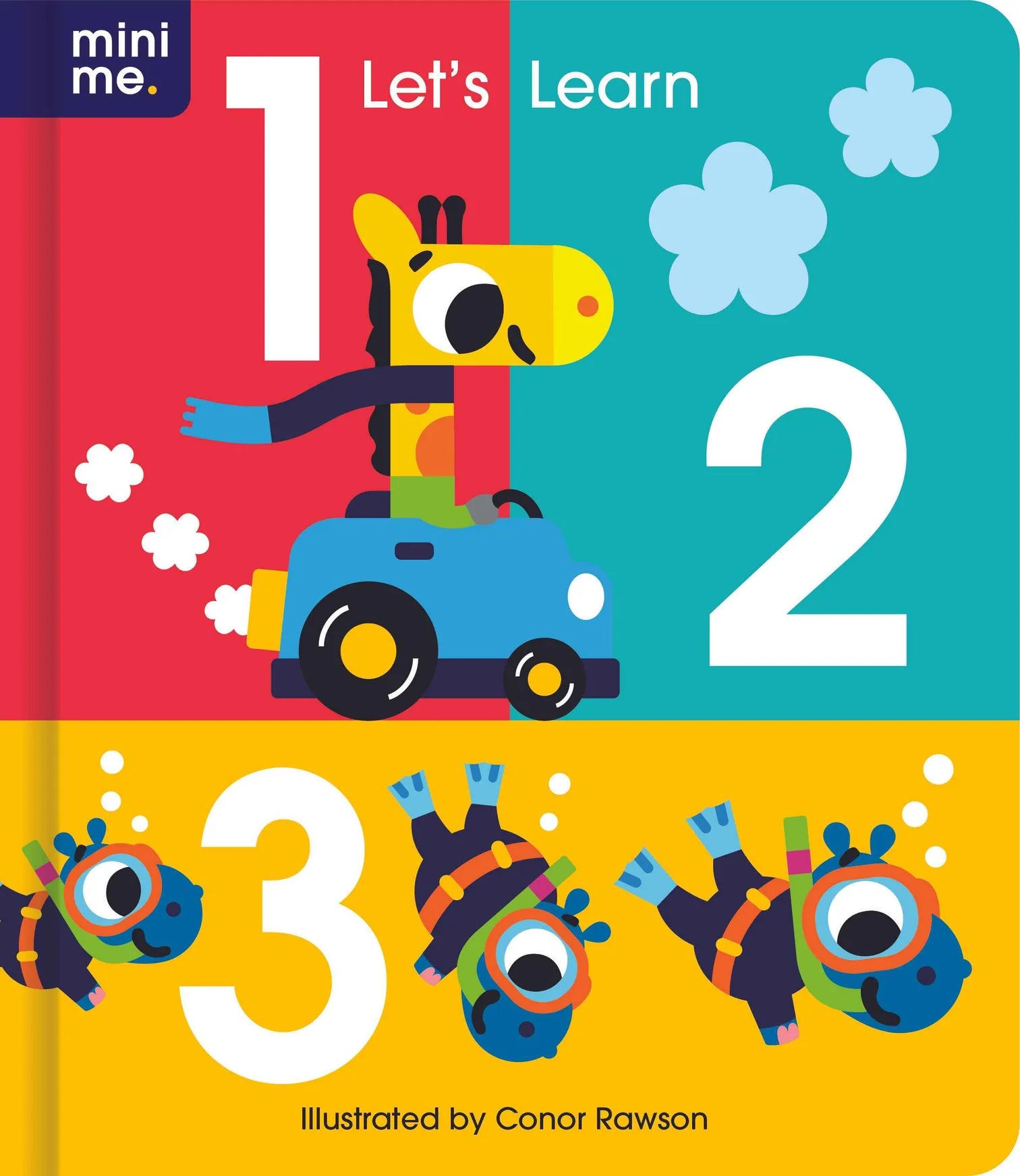 Mini Me - Cased Board Book - Lets Learn 123
