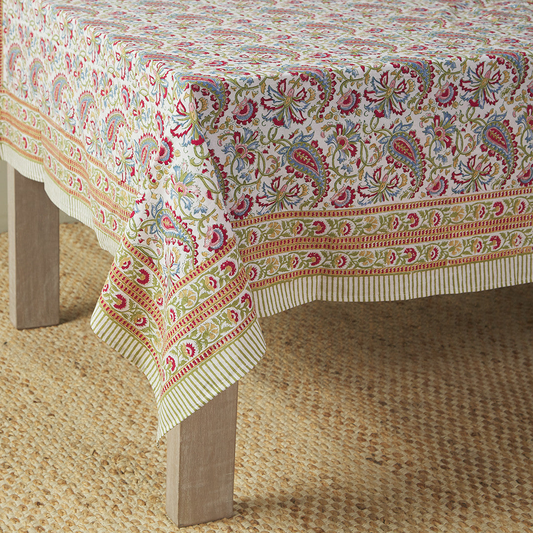 Tableau Paisley Tablecloth