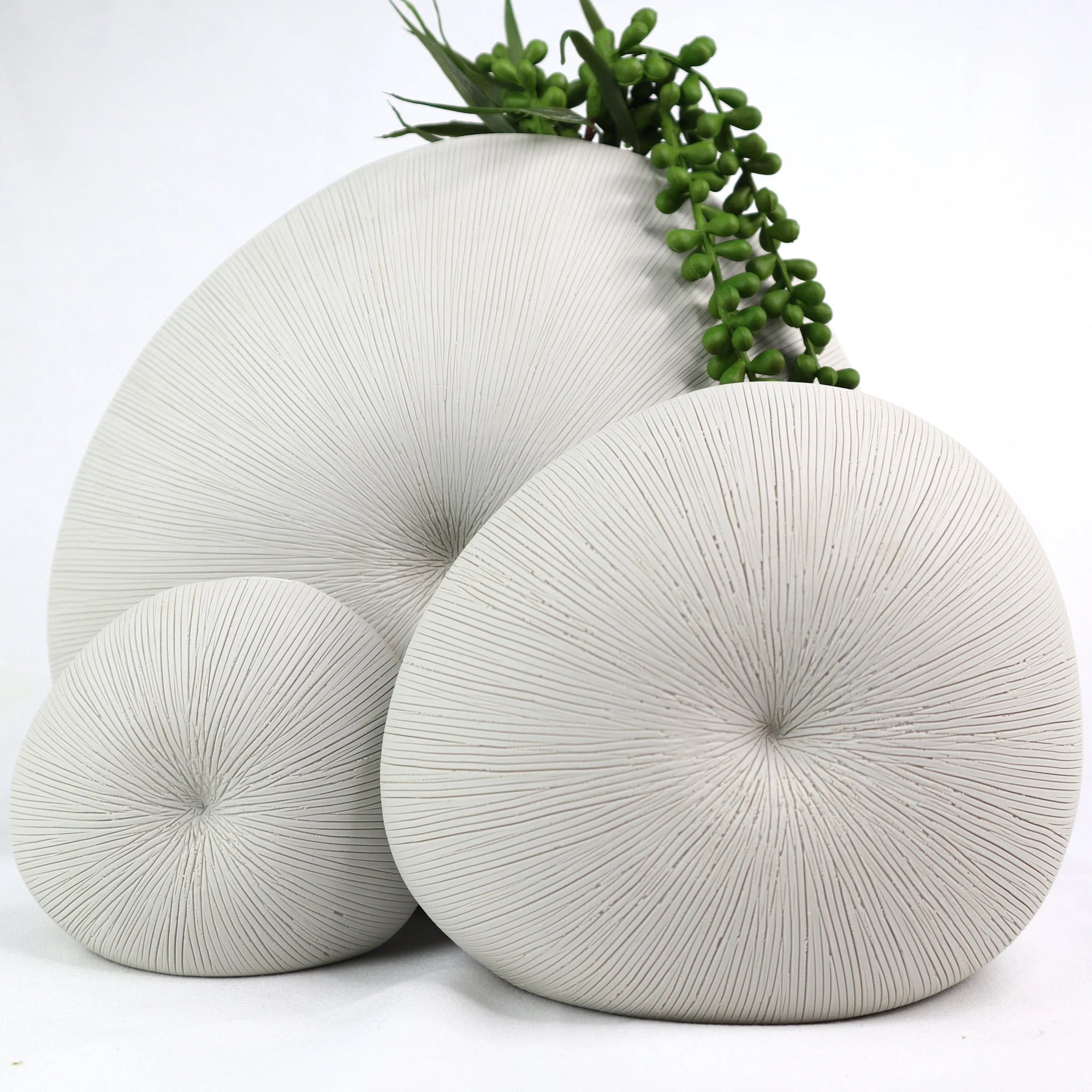 Mollusc Vase - Monochrome