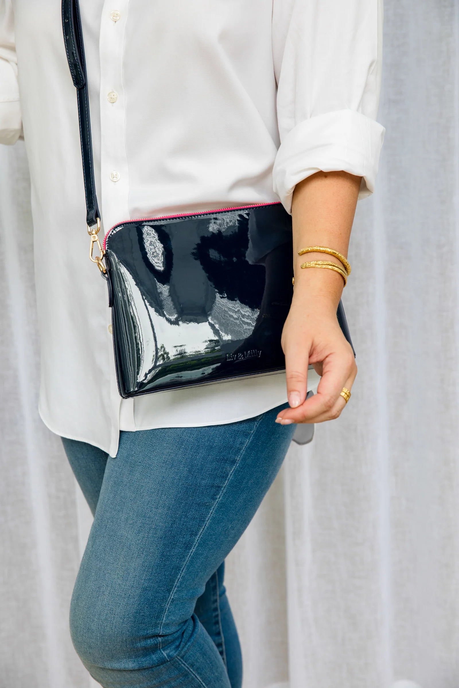Mill & Hide - Liv & Milly - Ravello Bag - Navy