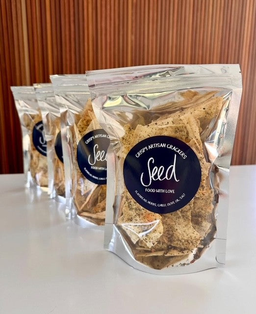 Mill & Hide - Seed Food with Love - Crispy Artisan Crackers