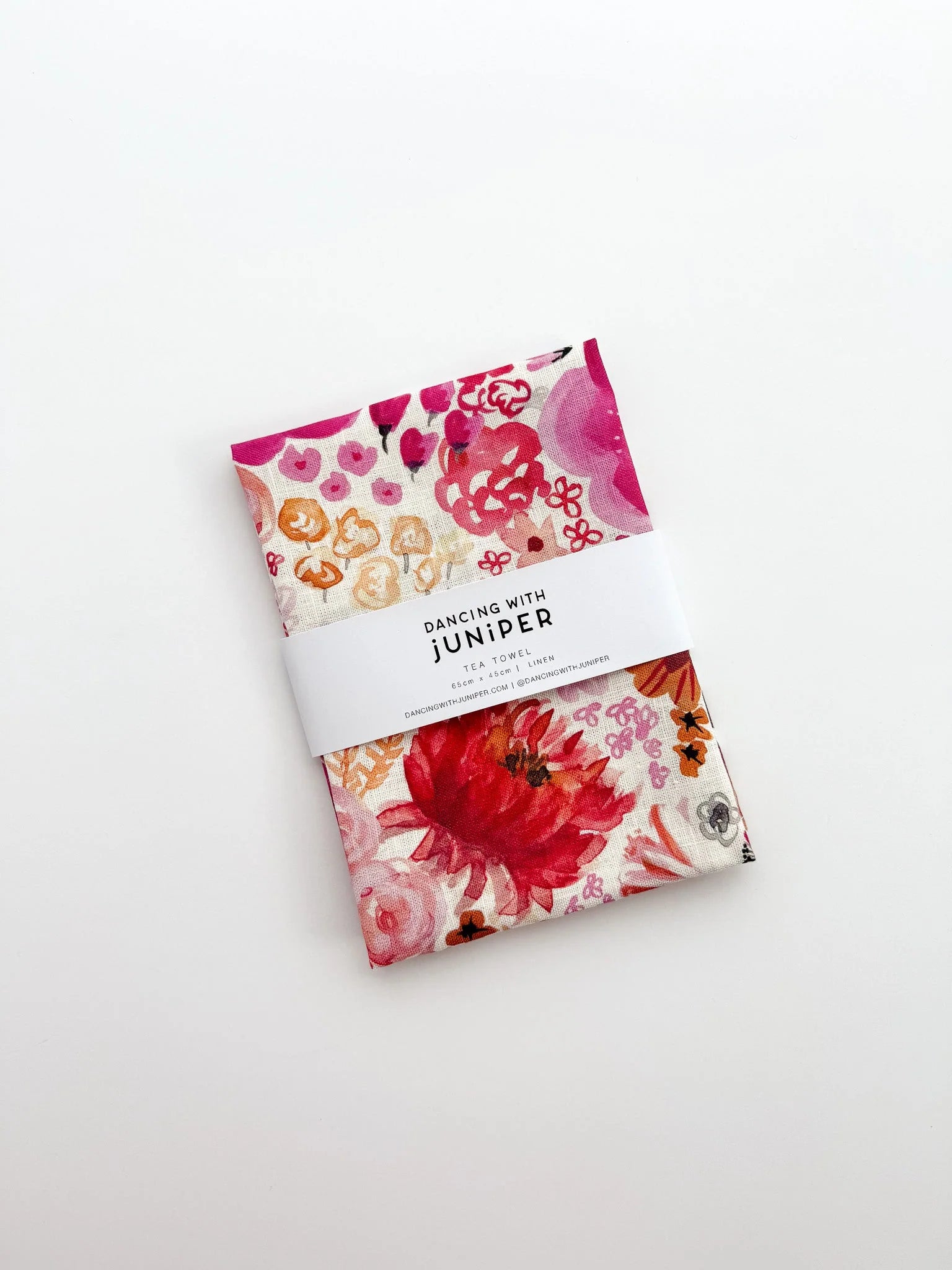 Sunburnt Flora tea Towel