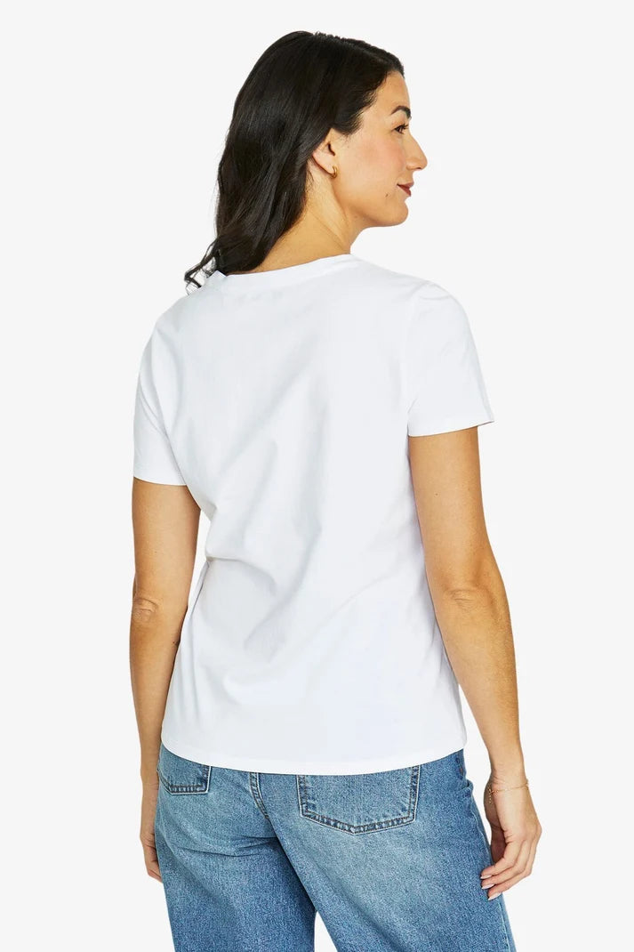 Core Crew S/S Tee - White
