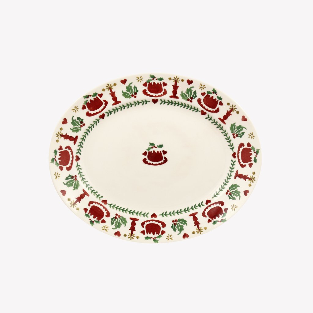 Mill & Hide - Finch & Lane - Emma Bridgewater - Christmas Joy Small Oval Platter