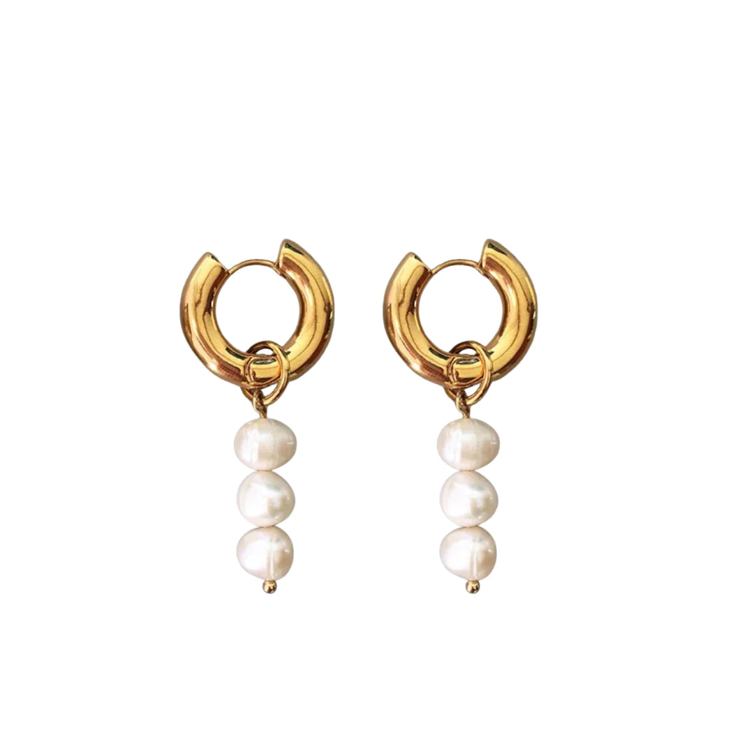 Mill & Hide - Greenwood Designs - Medium Bling Earrings - MBE064