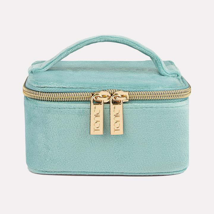 Mill & Hide - Tonic - Luxe Velvet Jewellery Cube Seafoam