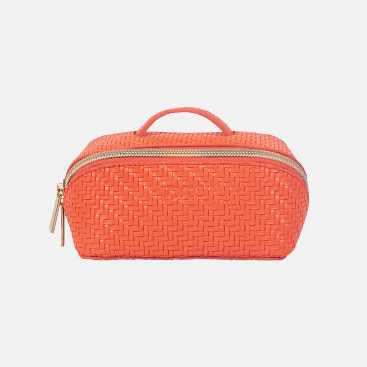 Beauty Bag - Herringbone Tangerine