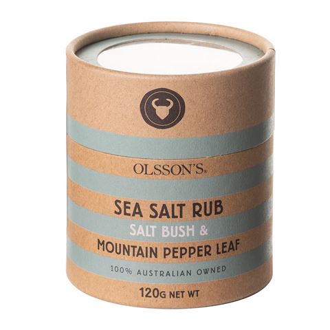 Mill & Hide - Olssons Pacific - Salt Bush & Mountain Pepper Leaf Salt Rub