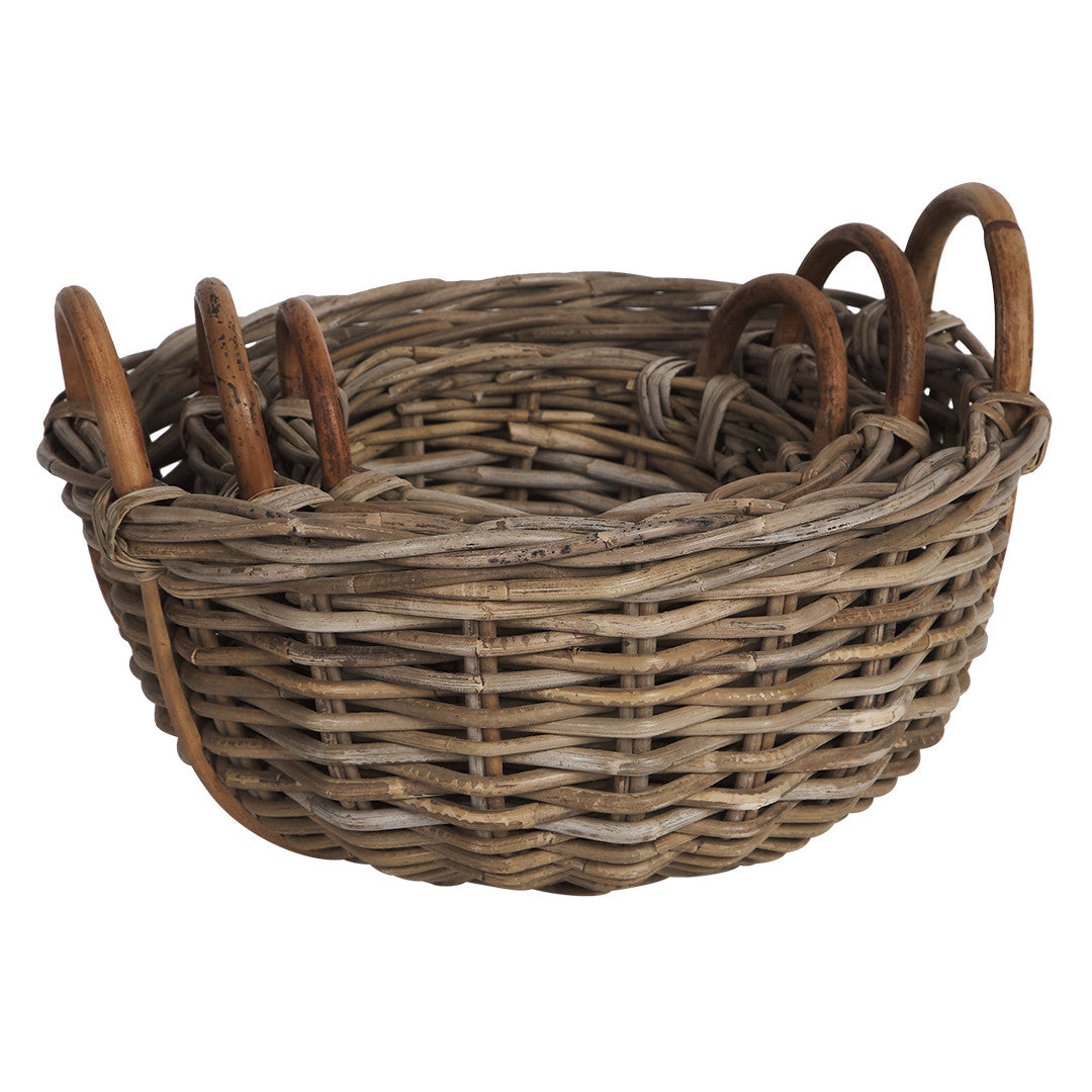 Mill & Hide - Canvas + Sasson - Corbeille Oval Baskets
