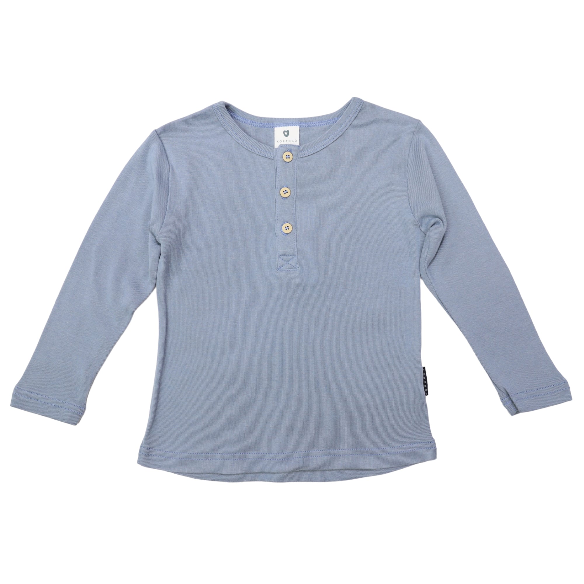 Soft Cotton Modal Henley Top