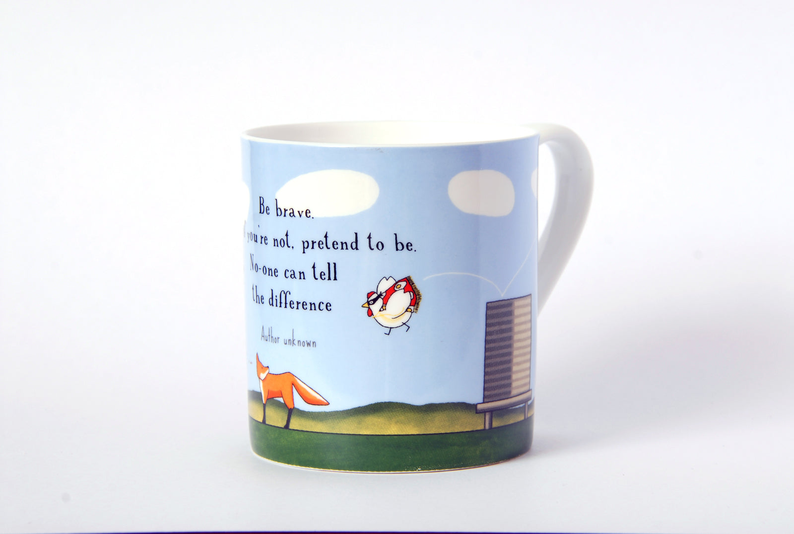 Mill & Hide - Red Tractor Designs - Bone China Cup - Winging It