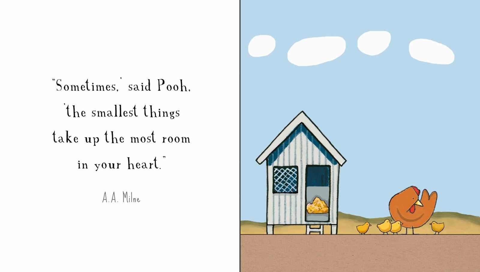 Mill & Hide - Red Tractor Designs - Little Quote Book - Where there is Love