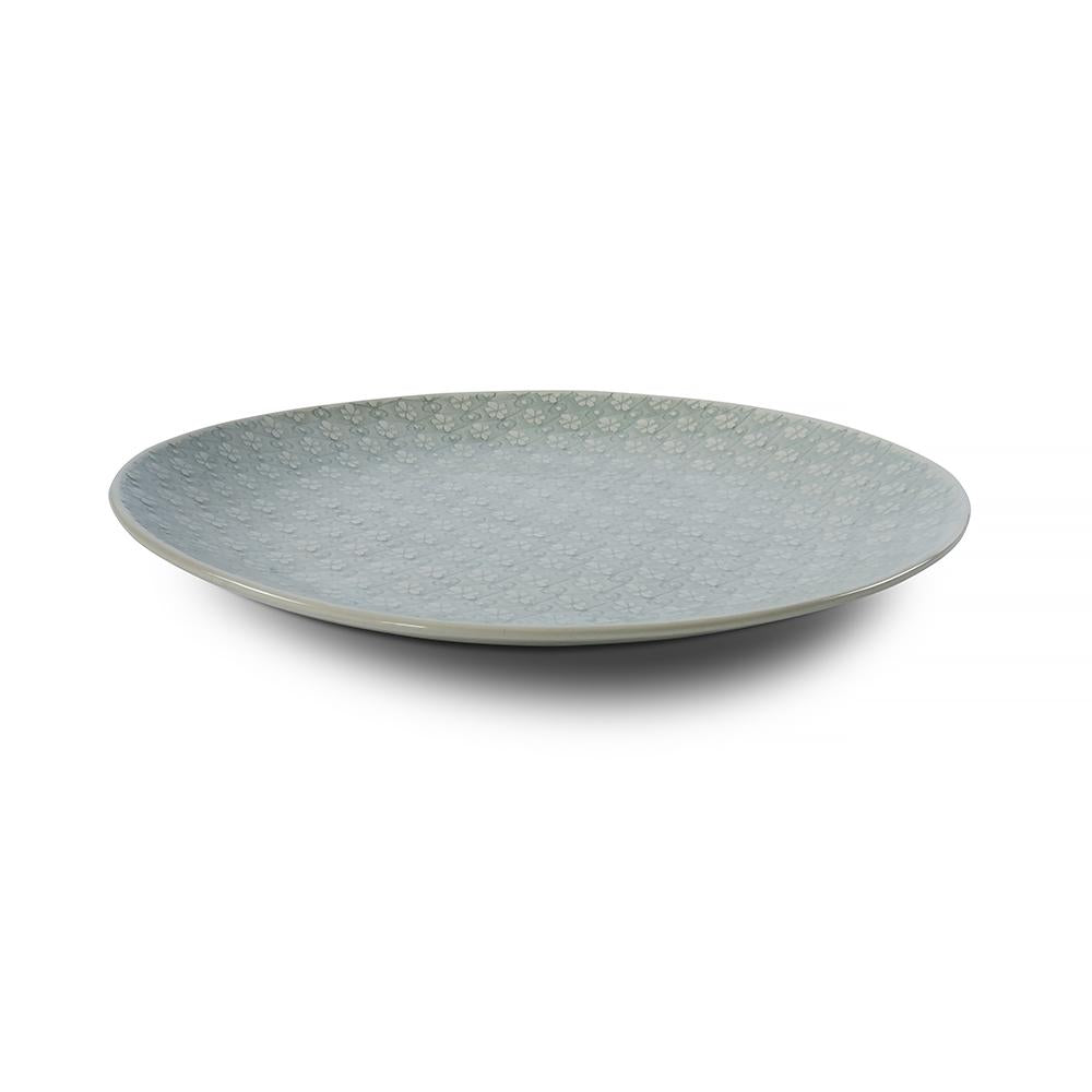 Mill & Hide - Wonki Ware - Dinner Plate - Duck Egg Lace