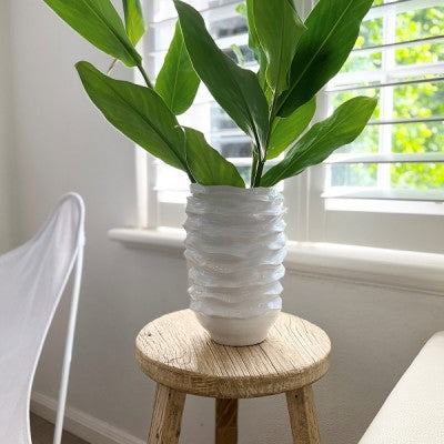 Mill & Hide - Mediterranean Markets - Mode Ribbed Vase