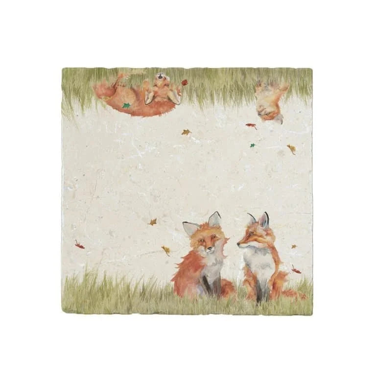 Mill & Hide - Finch & Lane - Kate of Kensington - Fox in Grass Large Platter