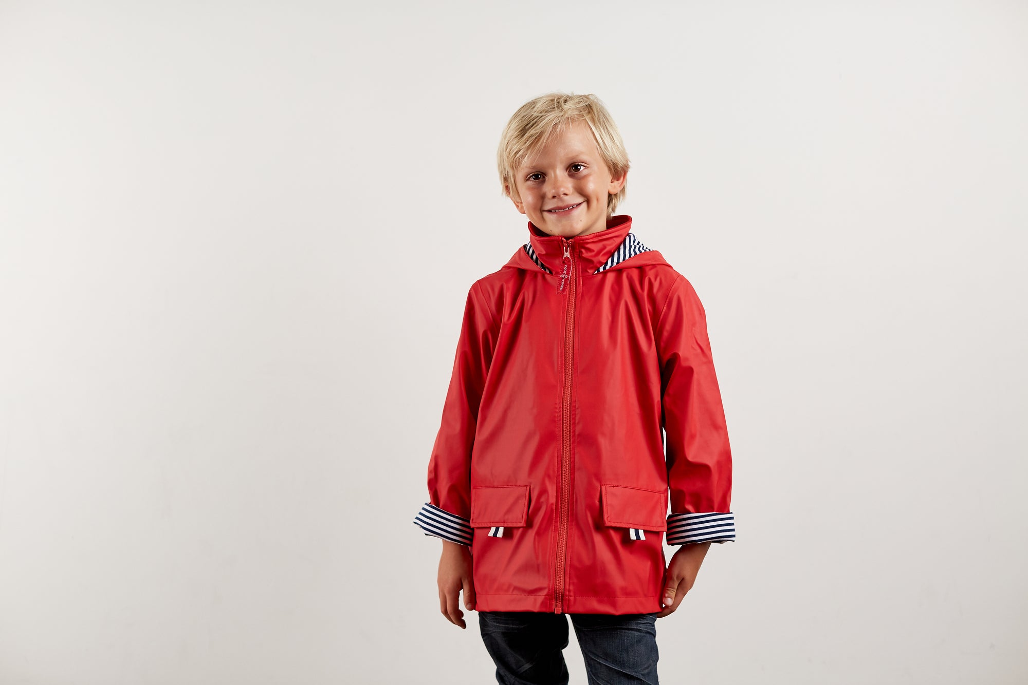 Mill & Hide - French Soda - Kids Raincoat - Red