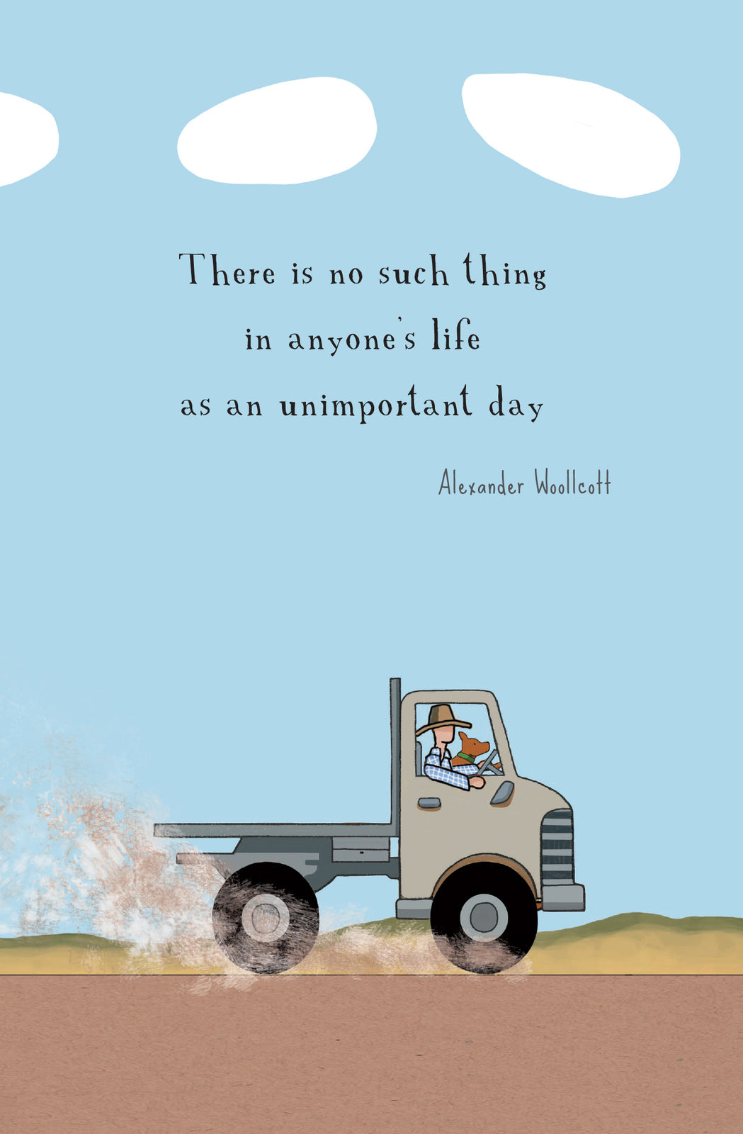 Mill & Hide - Red Tractor Designs - Greeting Card - A Very Important Day