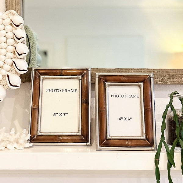 Mill & Hide - Mediterranean Markets - Indi Frame Metal/Bamboo