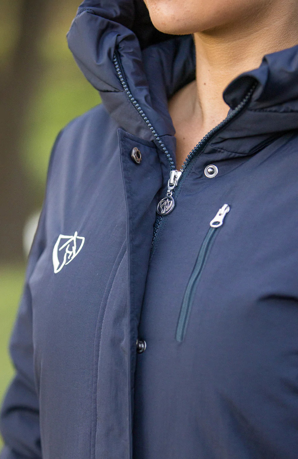 Mill & Hide - Bare Equestrian - Winter Jacket - Charlotte Waterproof Navy