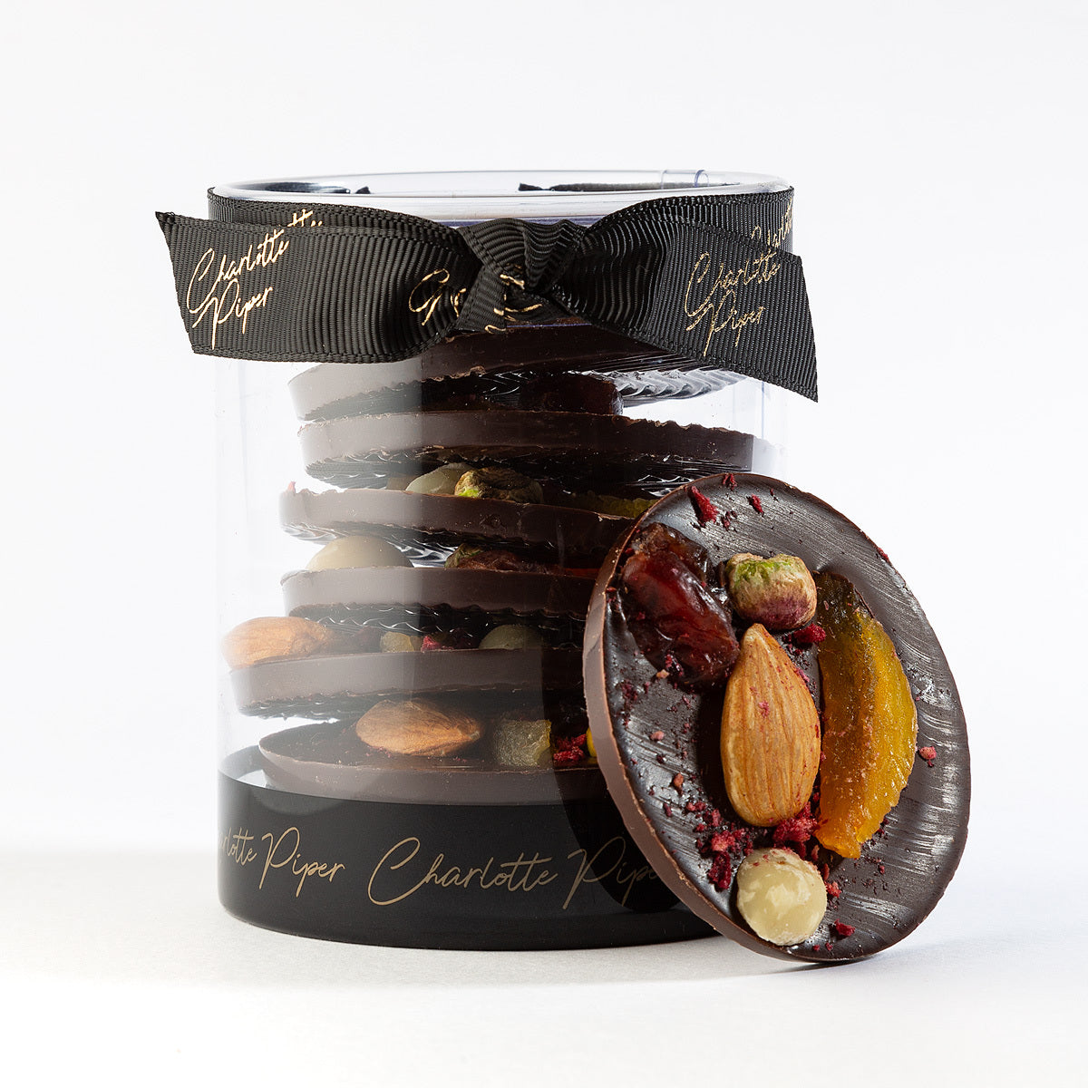 Mill & Hide - Gourmet Brands - Charlotte Piper Dark Chocolate Mendiant