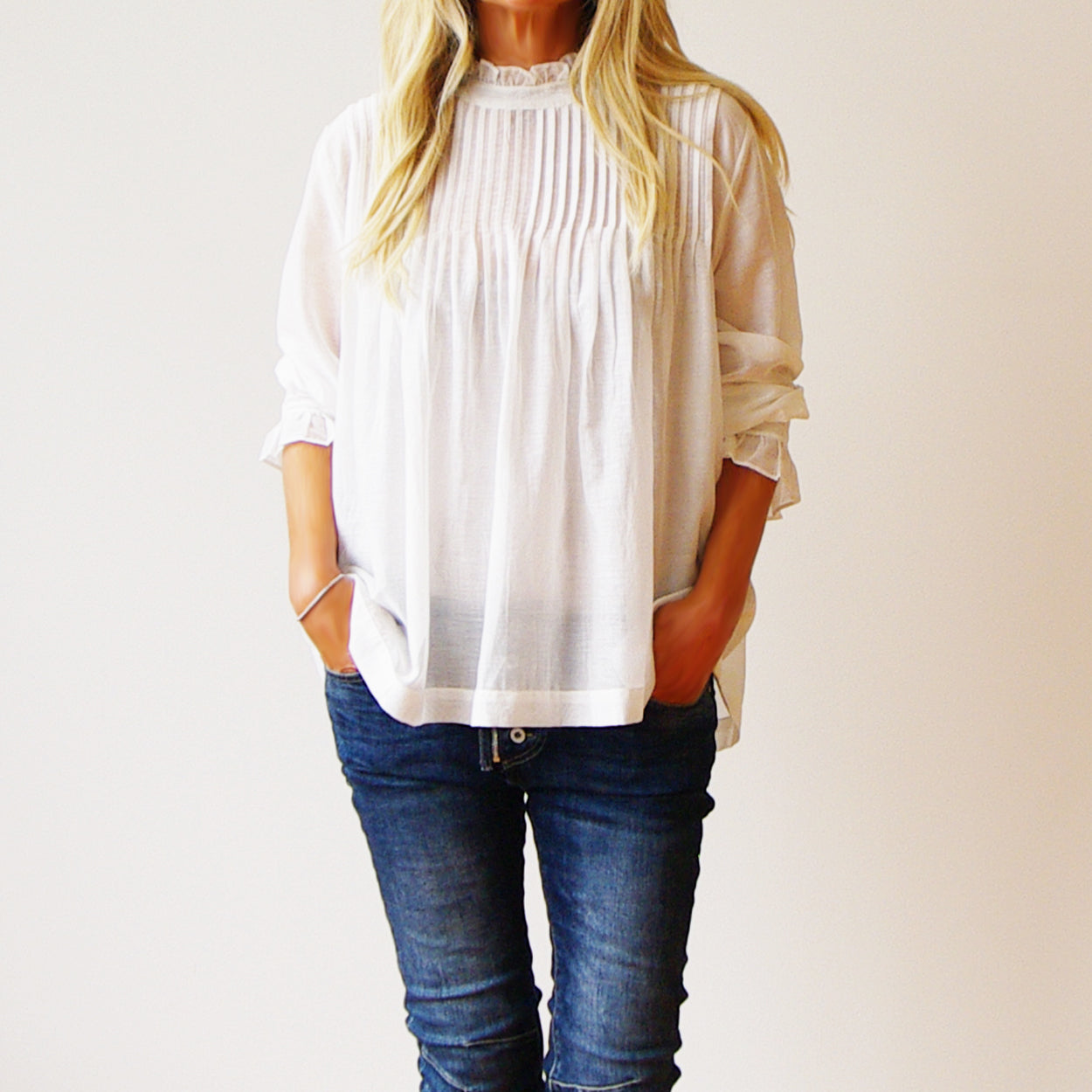 Mill & Hide - Who's Charlie - Sushi Voile Top - Morgan