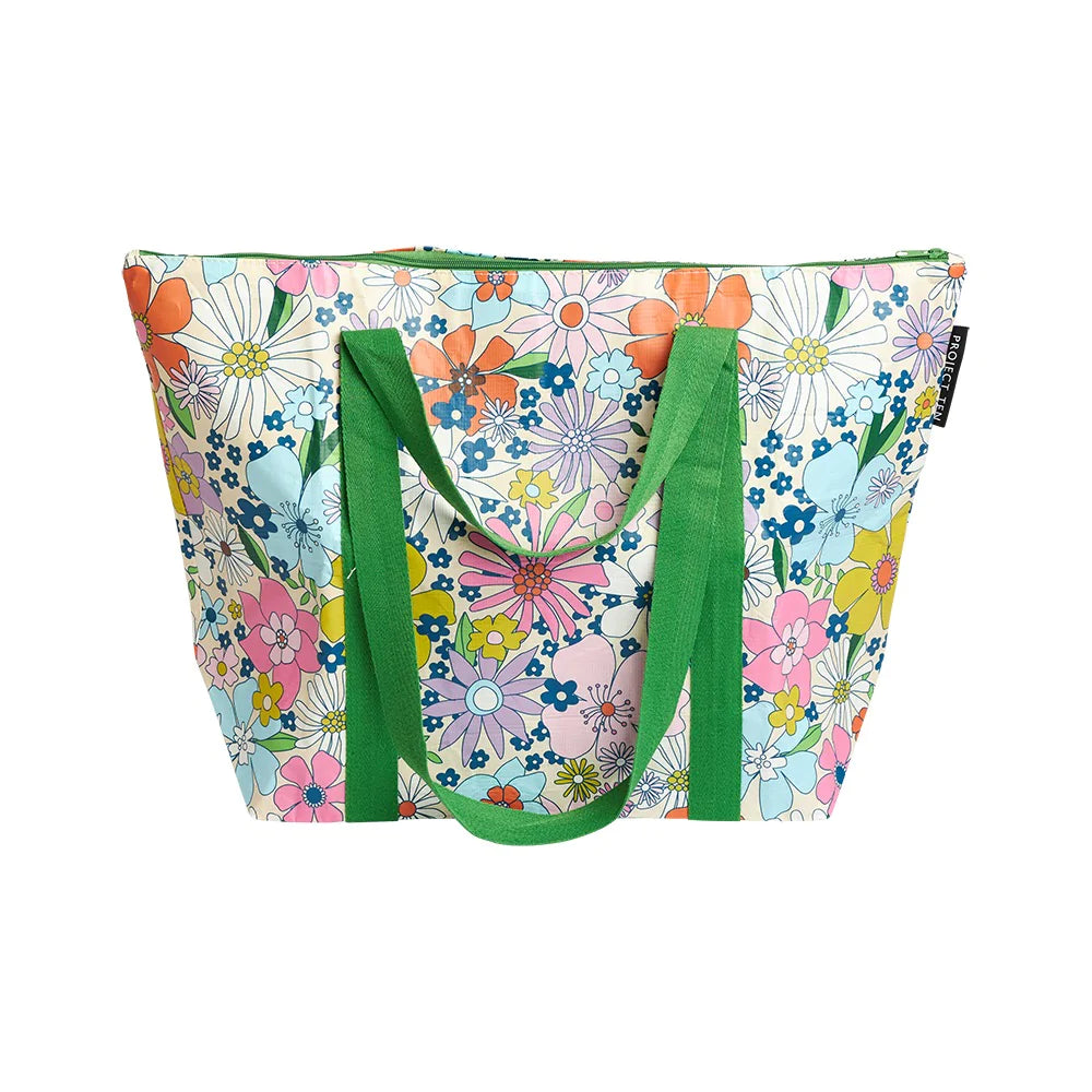 Mill & Hide - Project Ten - Zip Medium Tote - Wild Flowers