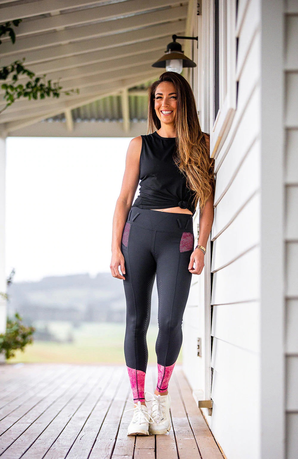 BARE Performance Riding Tights - Miami Twist